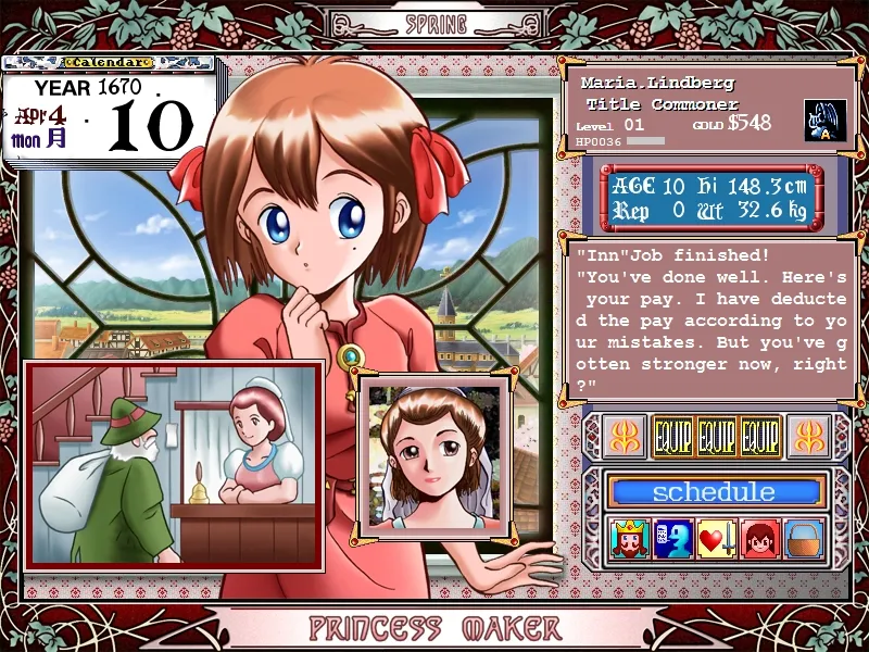 Princess Maker Refine Steam Gift