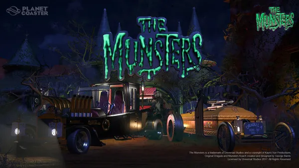 Planet Coaster - The Munsters Munster Koach Construction Kit