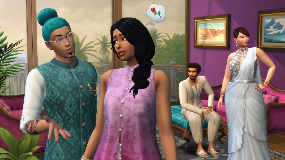 The Sims 4 Fashion Street Kit