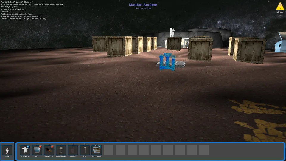 Terraformer Expedition to Mars