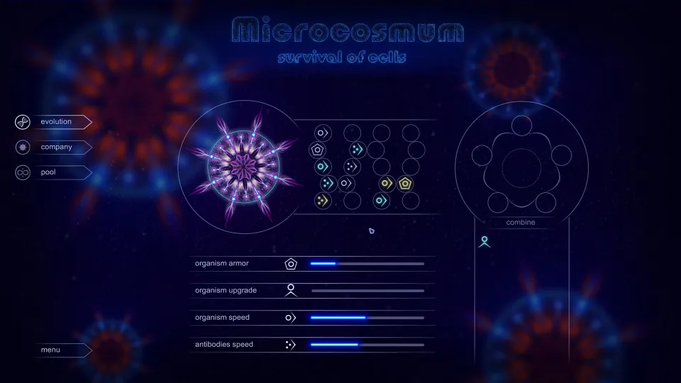 Microcosmum: survival of cells - Colors for organisms Steam Gift
