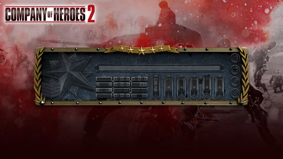 Company of Heroes 2 - Faceplate: Studded Steam Gift