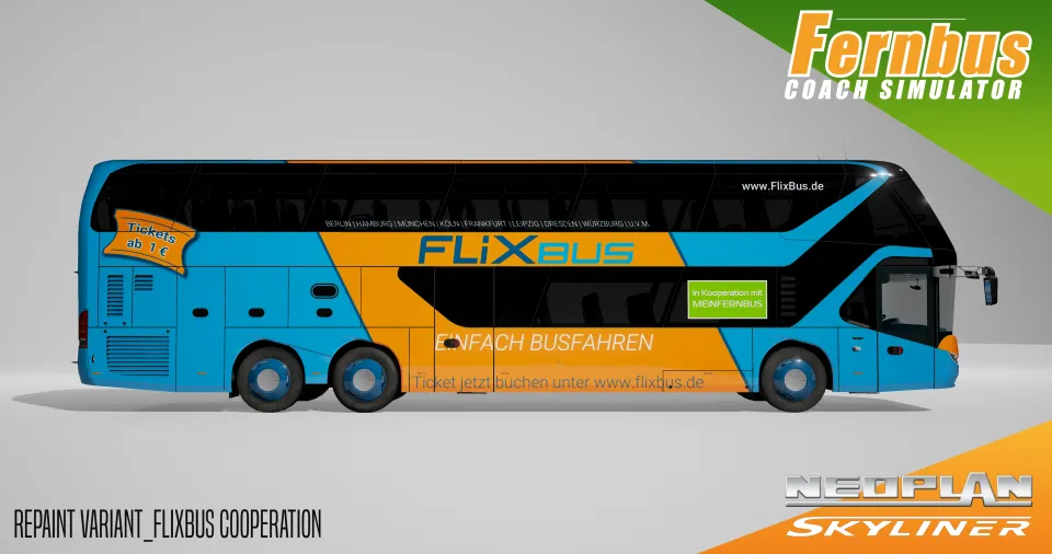 Fernbus Simulator - Neoplan Skyliner Steam Gift