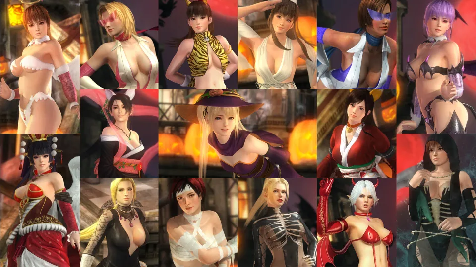 DEAD OR ALIVE 5 Last Round - Halloween Debut Costume Set Steam Gift