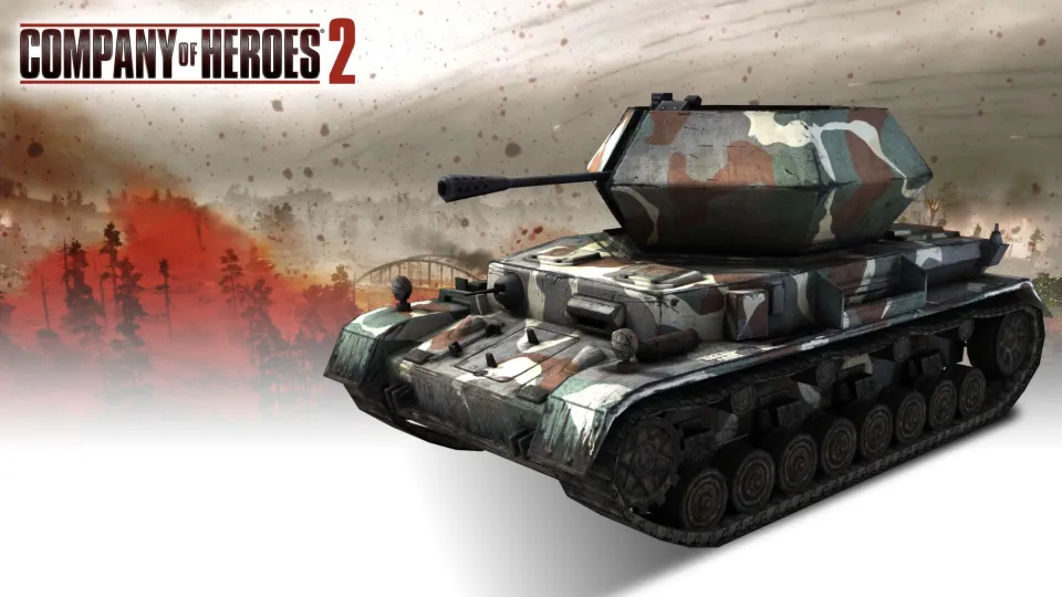 Company of Heroes 2 - German Skin: (M) Four Color Disruptive Pattern Steam Gift