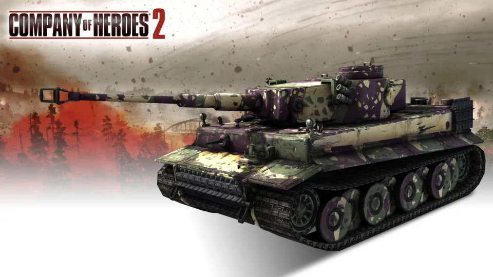 Company of Heroes 2 - German Skin: (H) Three Color Ambush Pattern Steam Gift