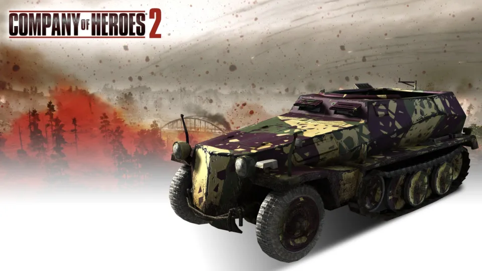 Company of Heroes 2 - German Skin: (L) Three Color Ambush Pattern Steam Gift