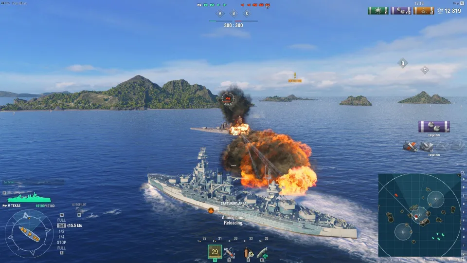 World of Warships - Texas Pack Steam Gift