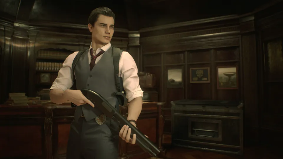 RESIDENT EVIL 2 - Leon Costume: Noir Steam Gift