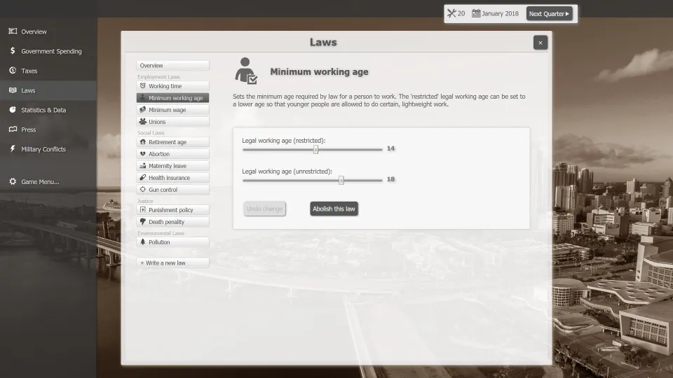Government Simulator Steam Gift