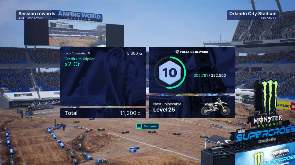 Monster Energy Supercross 5 - Credits Multiplier