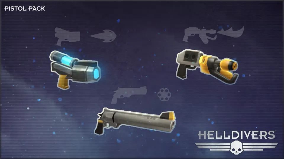 HELLDIVERS - Pistols Perk Pack