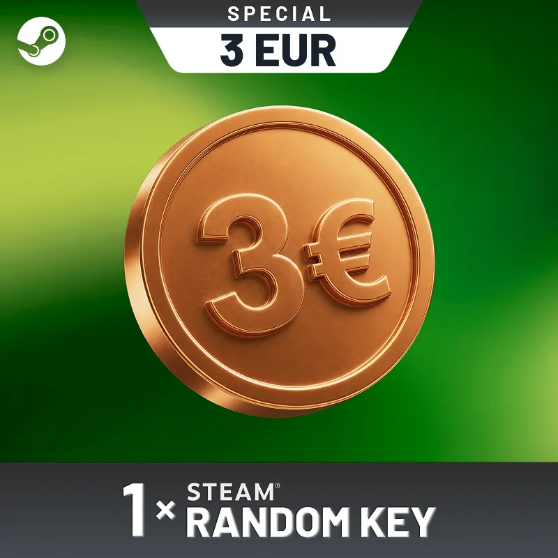 3 EUR Random 1 Key