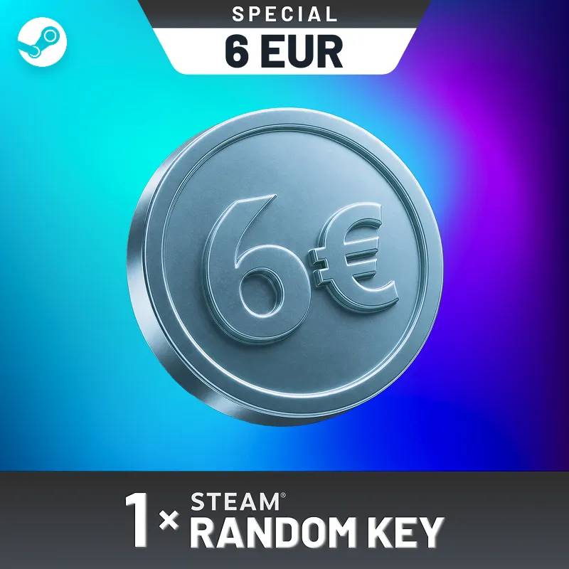 6 EUR Random 1 Key
