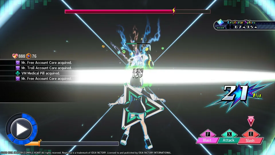 Neptunia Virtual Stars - Towa Kiseki (Character & Story)