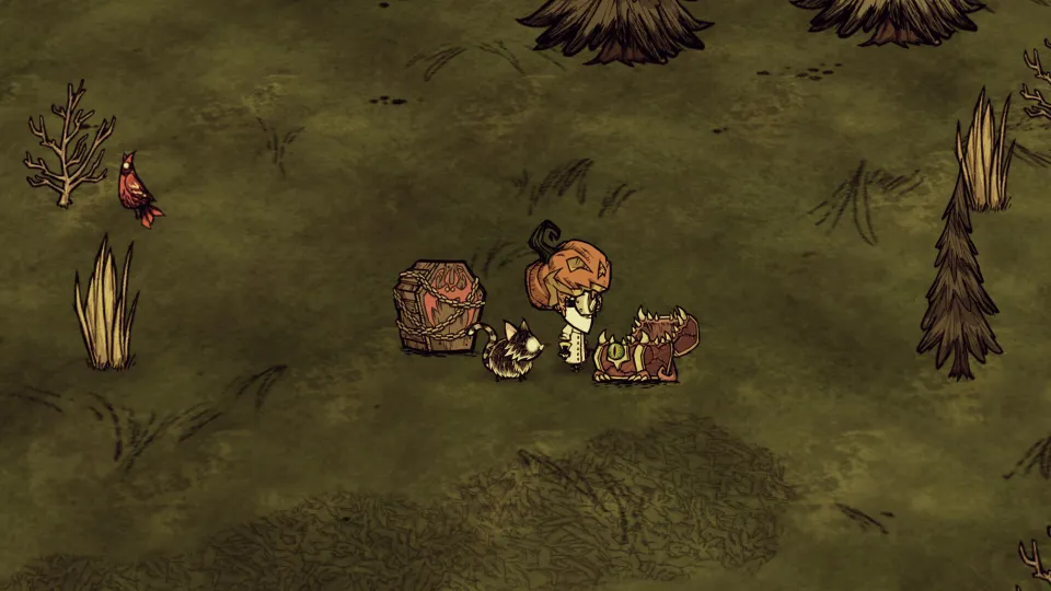 Don't Starve Together: Hallowed Nights Belongings Chest
