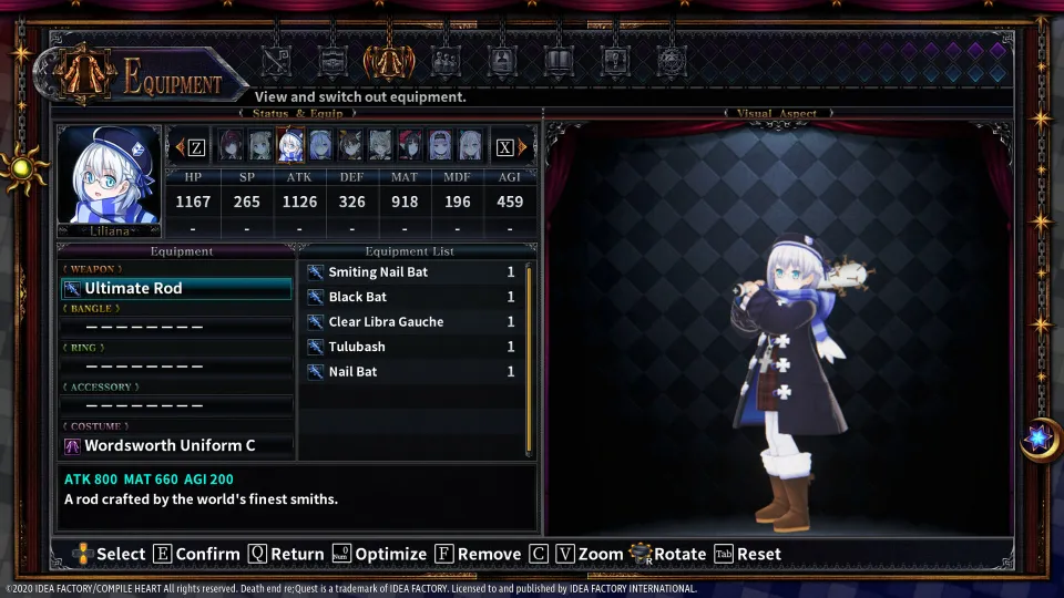 Death end re;Quest 2 - Ultimate Weapon Set