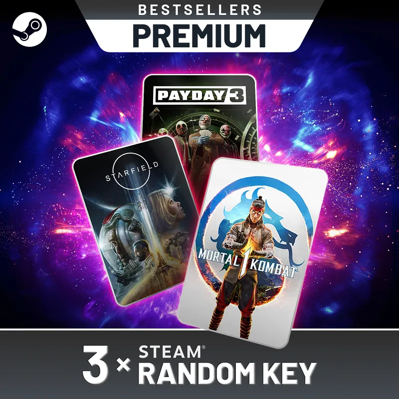 Bestsellers Random 3 Keys Premium