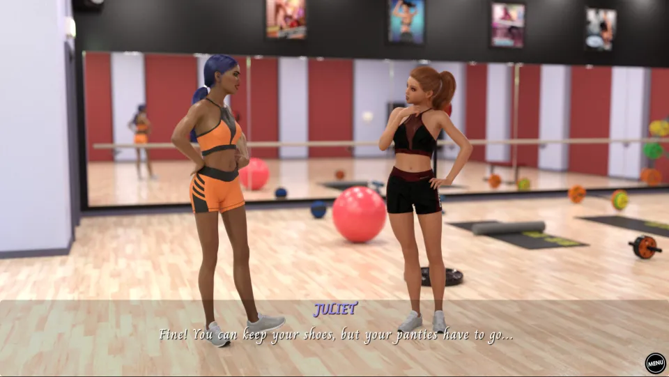 Futanari Sex: The Gym