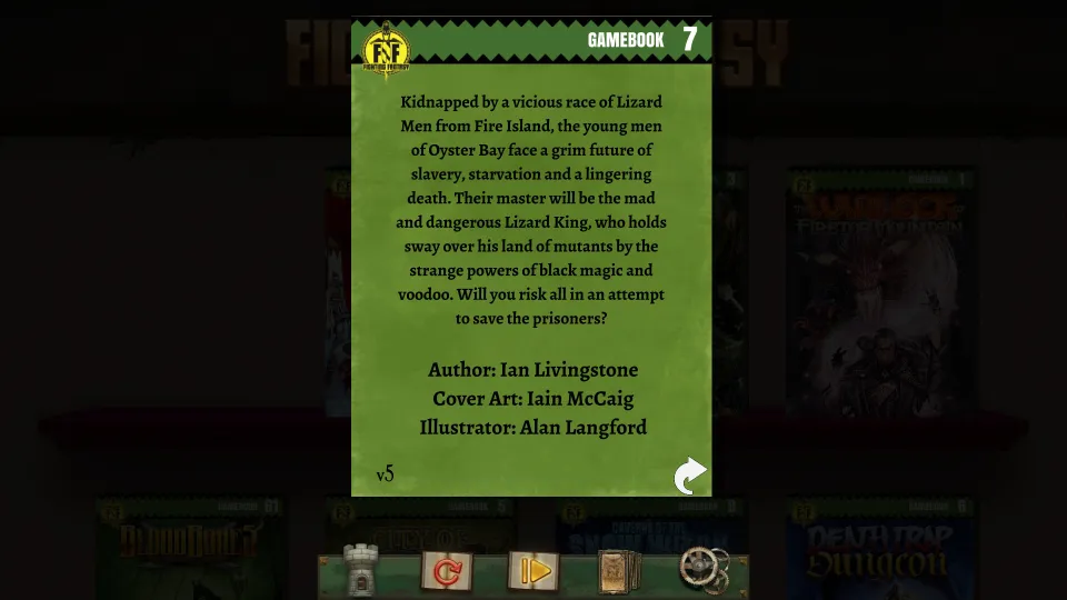 Fighting Fantasy: Island of the Lizard King