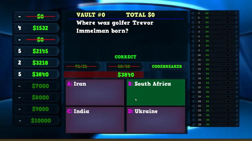 Trivia Vault: Golf Trivia