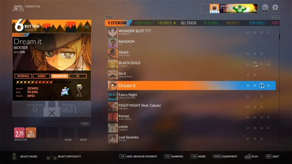 DJMax Respect V: V Extension Pack