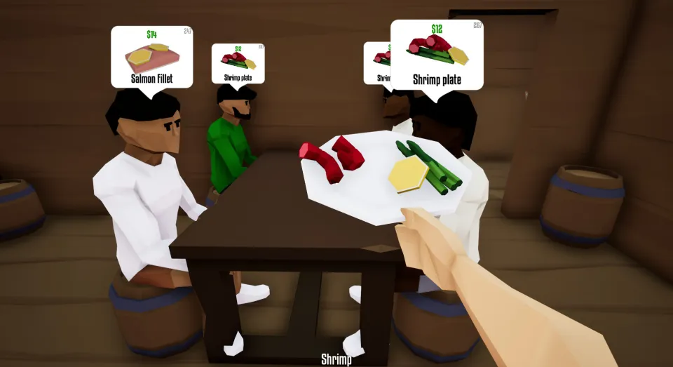 One-armed cook: Gourmet Upgrade