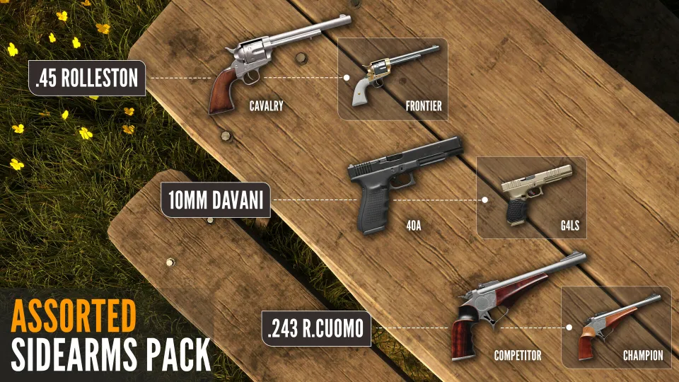 TheHunter: Call of the Wild - Assorted Sidearms Pack