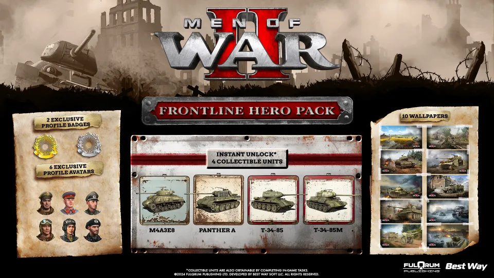 Men of War II: Frontline Hero Pack