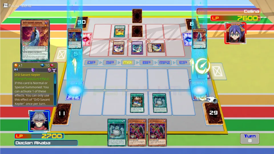 Yu-Gi-Oh! ARC-V: Declan vs Celina