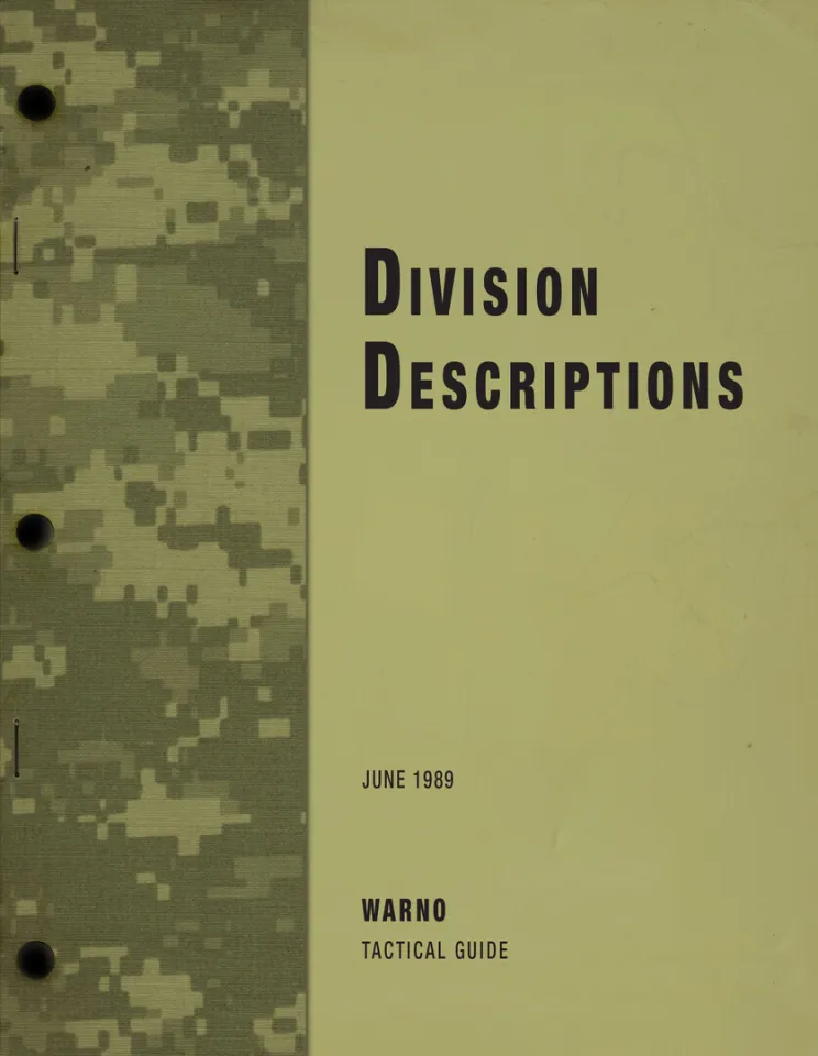 WARNO - Digital Guides