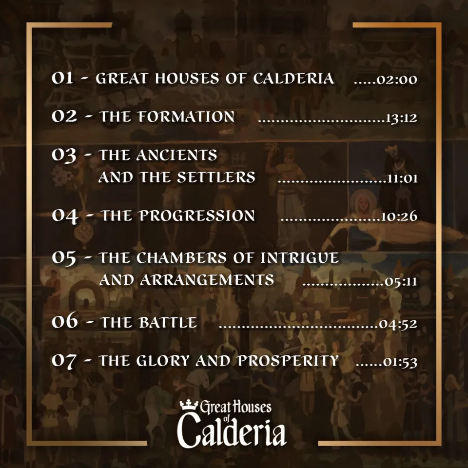 Great Houses of Calderia - Official Soundtrack