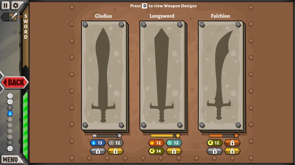 Jacksmith: Weapons and Warriors