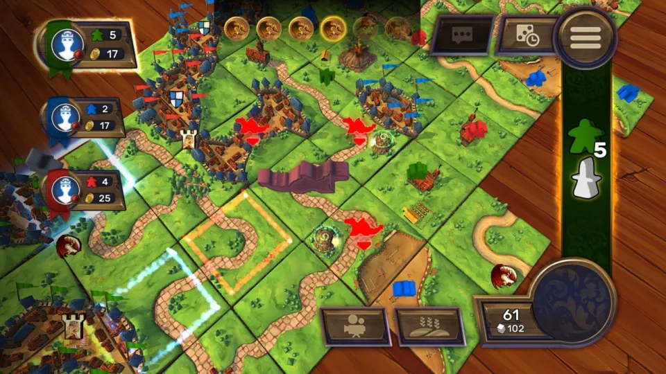 Carcassonne: The Official Board Game - The Princess & the Dragon