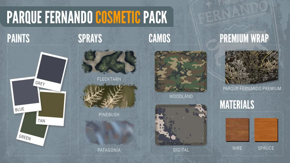 theHunter: Call of the Wild - Parque Fernando Cosmetic Pack