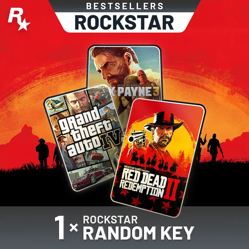 ROCKSTAR Bestsellers Random 1 Key