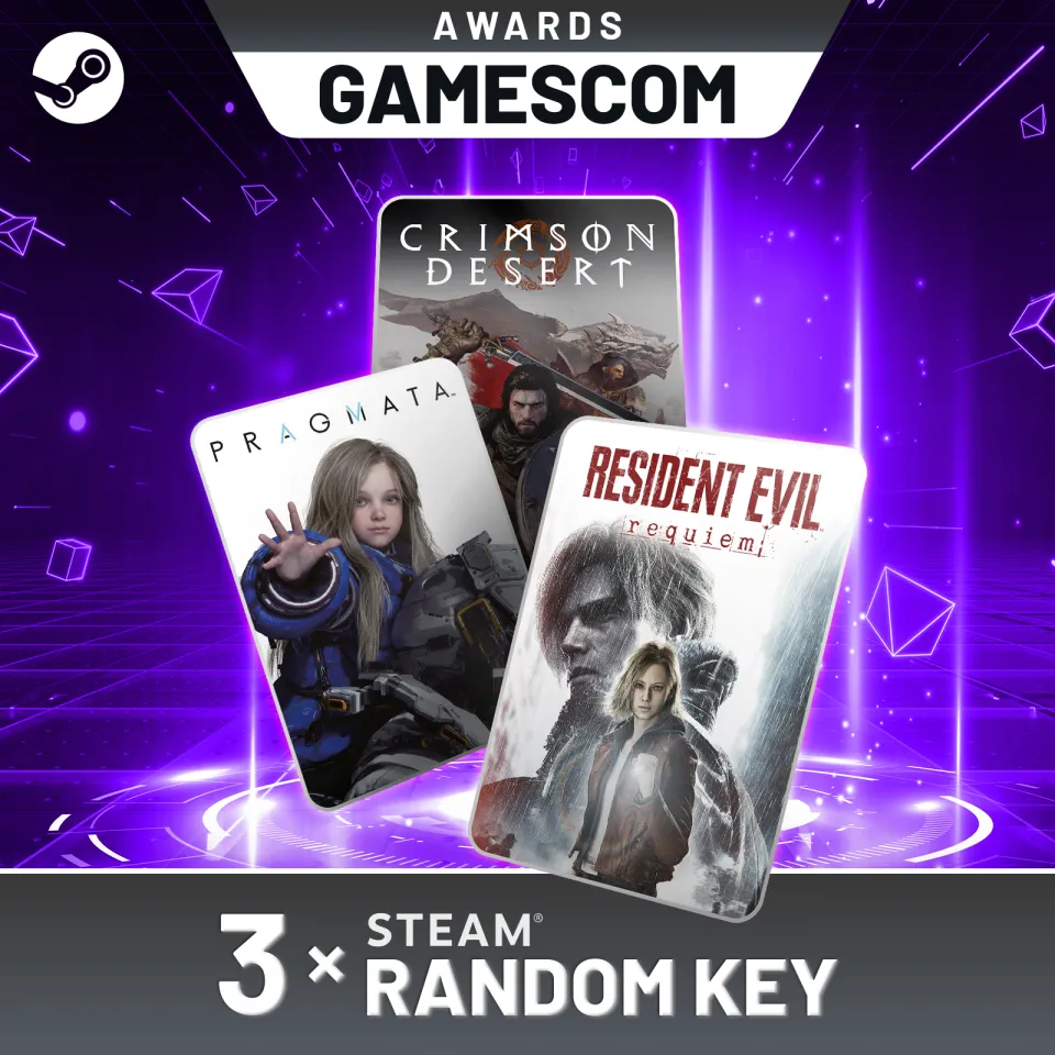 GAMESCOM Awards Random 3 Keys