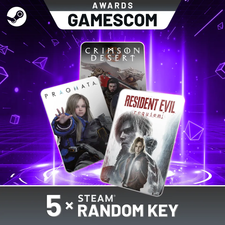 GAMESCOM Awards Random 5 Keys