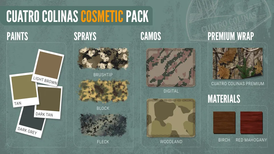theHunter: Call of the Wild - Cuatro Colinas Cosmetic Pack