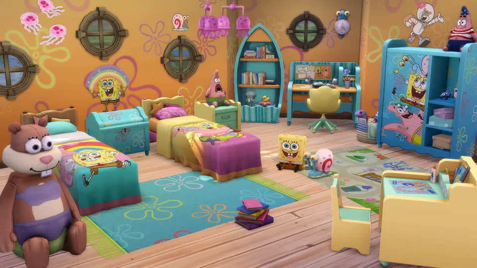 The Sims 4 SpongeBob Kid’s Room Kit (PC) - EA App Key