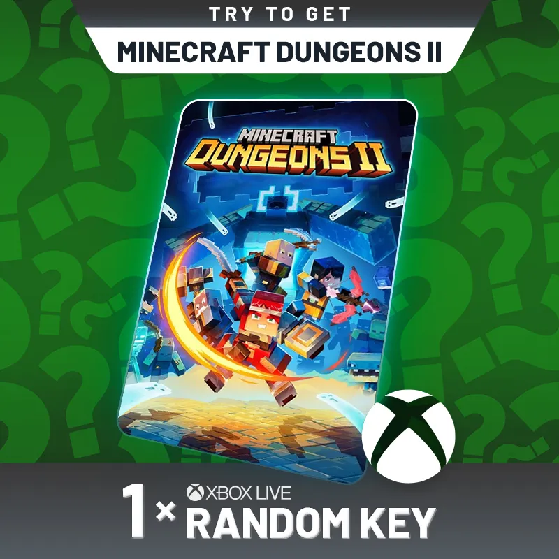 Try To Get Minecraft Dungeons II - Random 1 Key (Xbox Series X/S, PC)