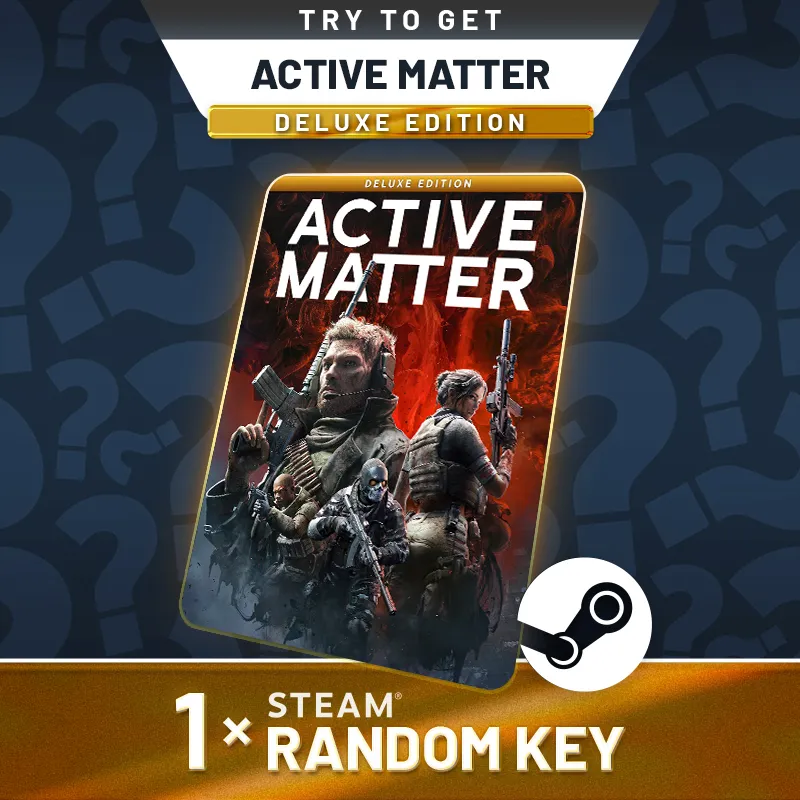 Try To Get Active Matter - Random Deluxe Edition 1 Key