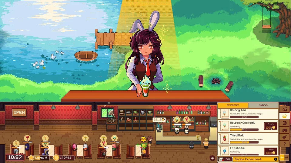 Lakeside Bar Steam