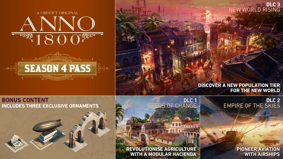 Anno 1800 Season 4 Pass (PC) - Ubisoft Connect Key - AUSTRALIA/NEW ZEALAND