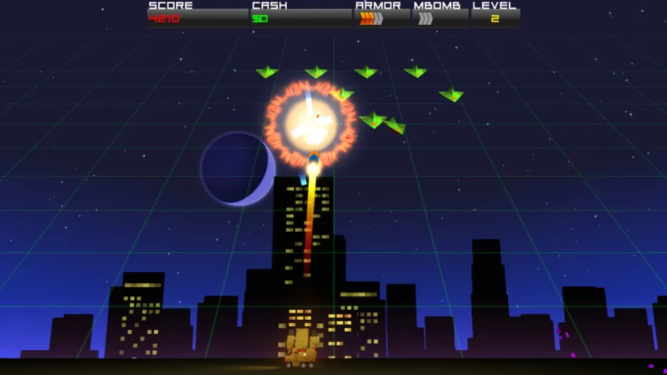 Cosmic Rocket Defender