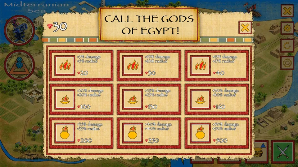 Defense of Egypt Cleopatra Mission