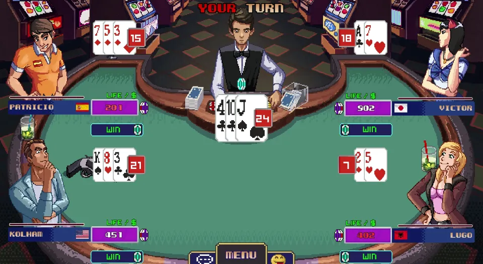 Super Blackjack Battle 2 Turbo Edition - The Card Warriors