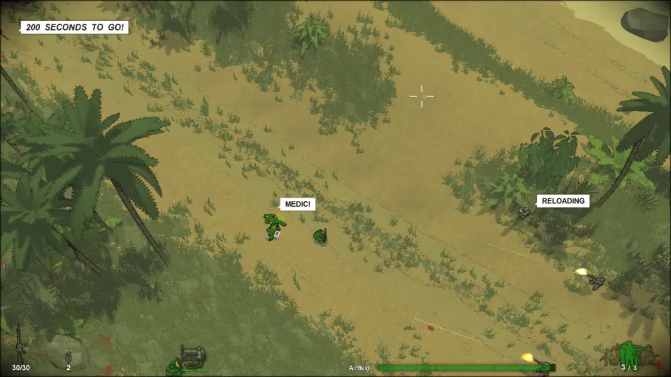 RUNNING WITH RIFLES
