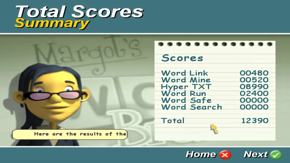 Margot's Word Brain