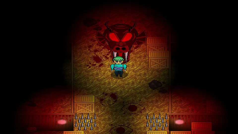 Ghost in the Barn House